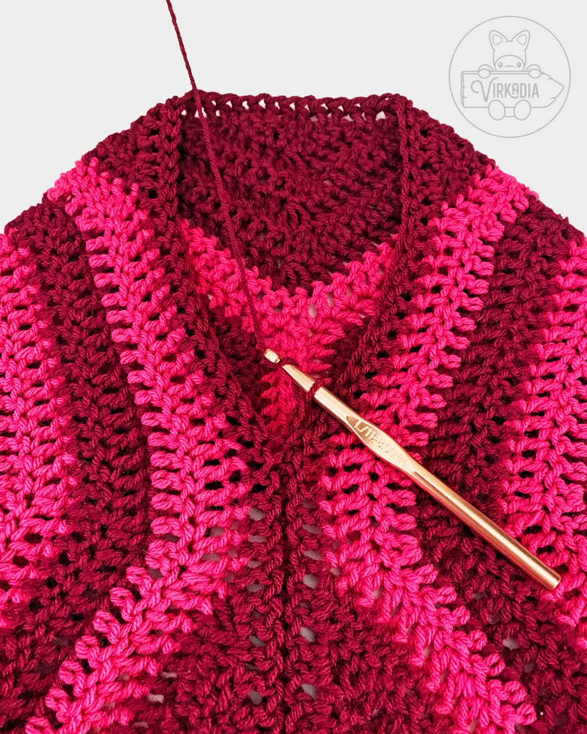 free crochet tutorial of how to do the side seam