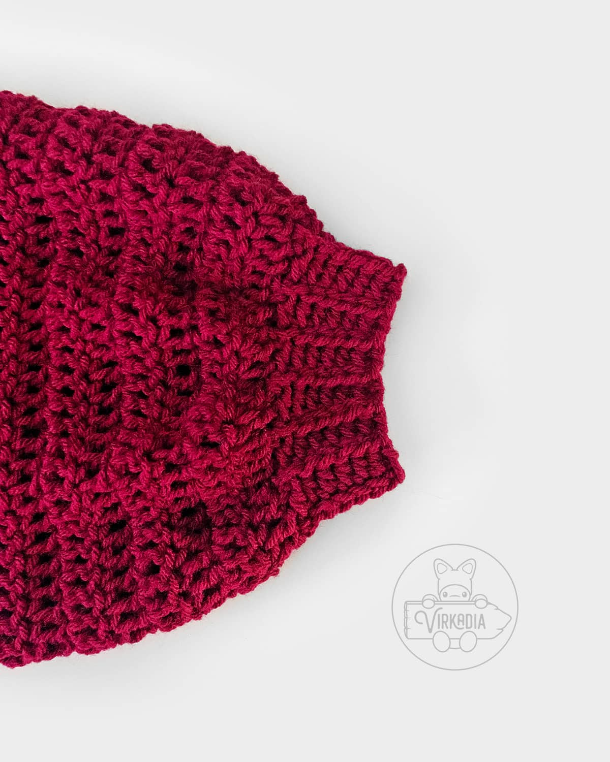 free crochet tutorial of how to do the sleeve ribbing