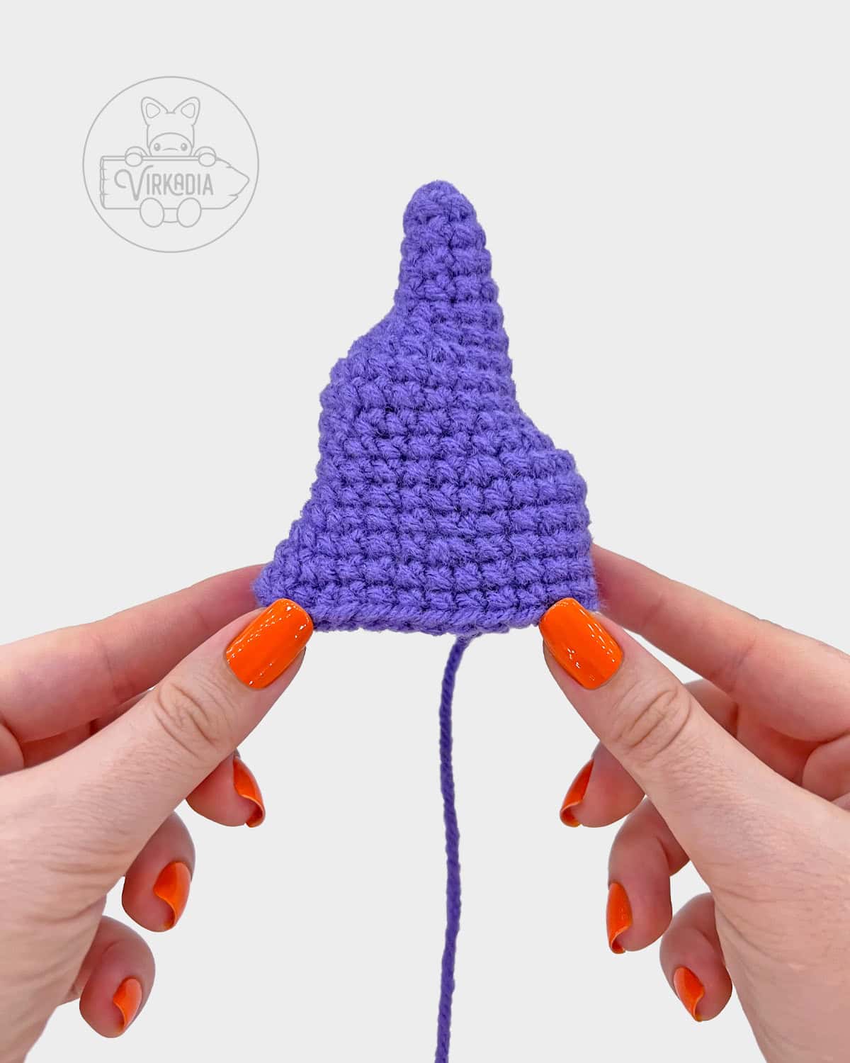 free amigurumi tutorial of how the first 18 rounds should look