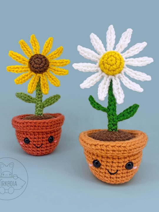Crochet Daisy | Free Crochet Pattern - Virkadia