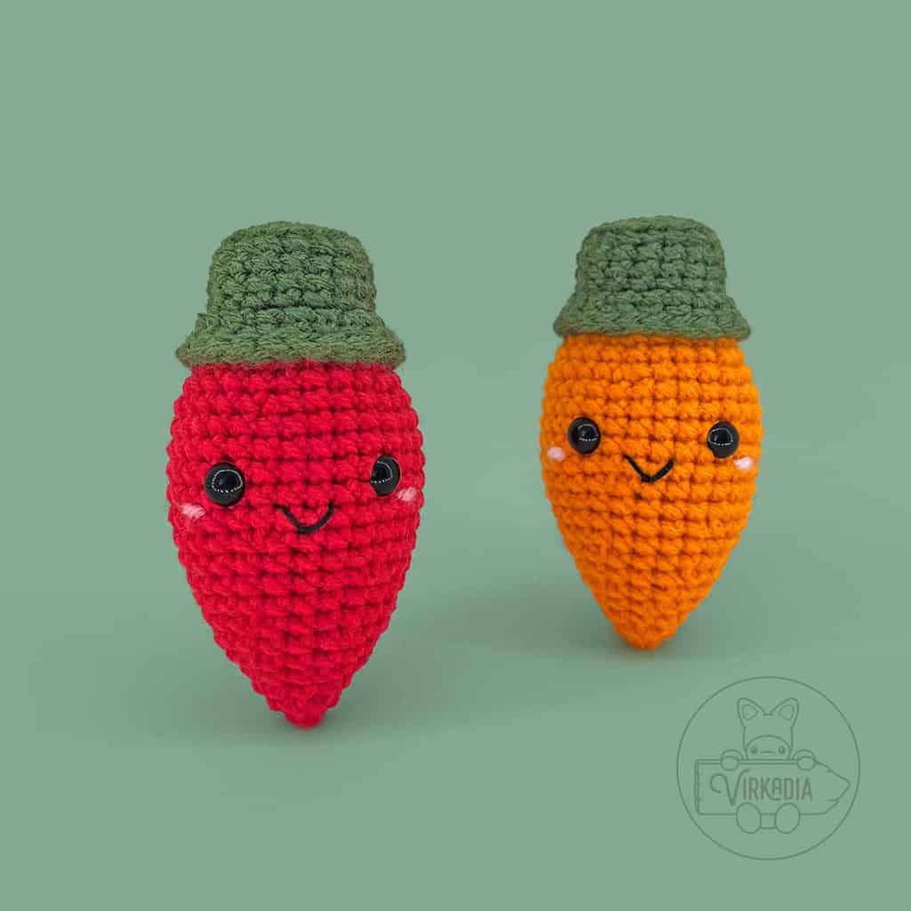 Crochet Christmas Light | Free Pattern - Virkadia